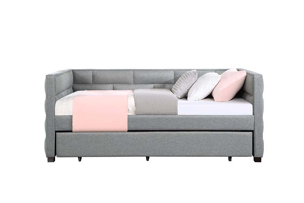 Ebbo - Daybed - Gray Fabric Unique Piece Furniture