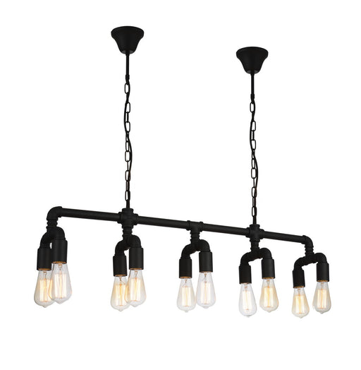 Coln - Ceiling Lamp - Black Satin Unique Piece Furniture