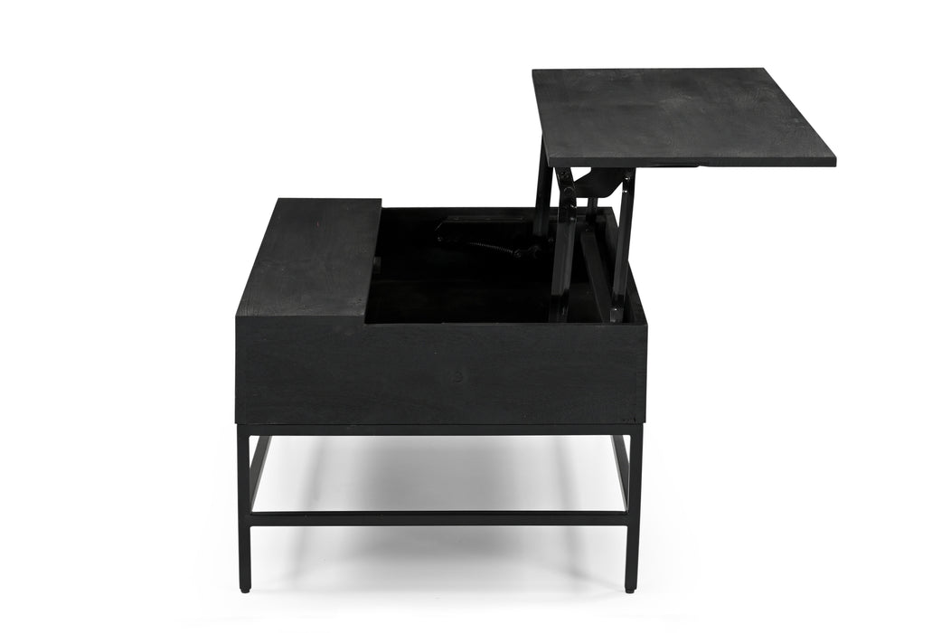 Lift Top Coffee Table - Charcoal