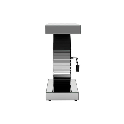 Bergenia - Rectangular Console Table - Silver Unique Piece Furniture