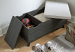 Yarlow - Dark Gray - Storage Bench Unique Piece Furniture