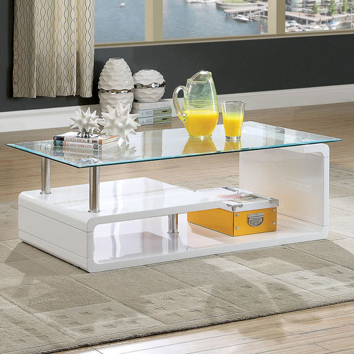 Torkel - Coffee Table - White Unique Piece Furniture