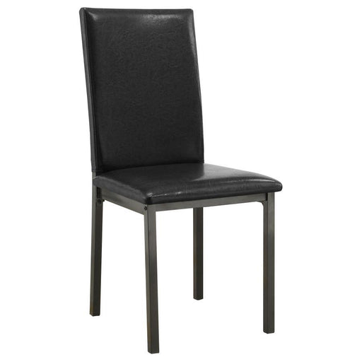 Garza - Upholstered Dining Chairs (Set of 2) - Black Unique Piece Furniture