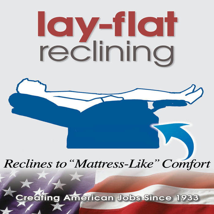 Ferrington - Power Lay Flat Recliner with Power Adjustable Headrest & Lumbar
