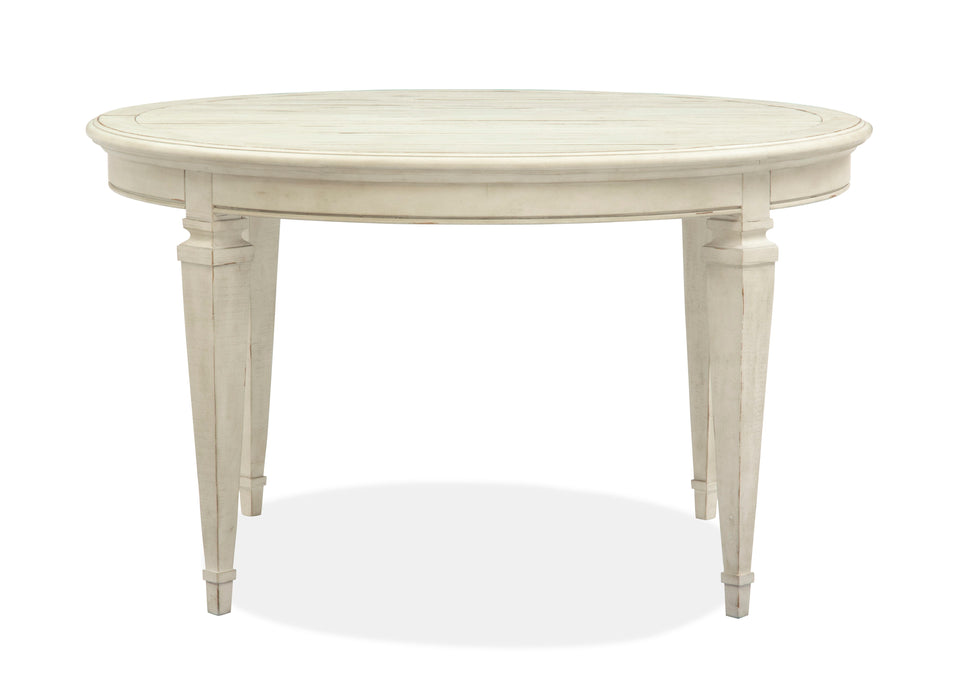Newport - Round Dining Table - Alabaster