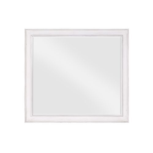 Katia - Mirror - Rustic Gray & White Finish Unique Piece Furniture