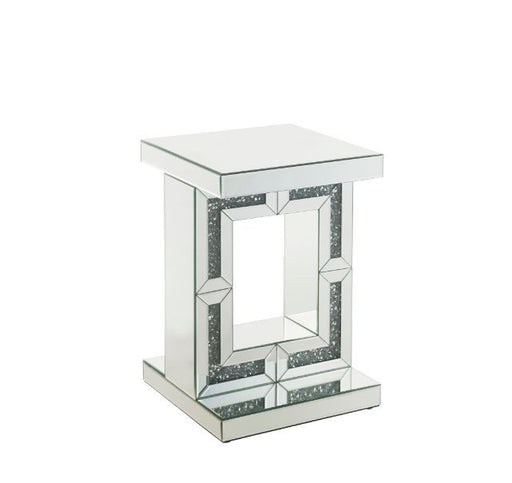 Noralie - Accent Table - Mirrored - 24" Unique Piece Furniture