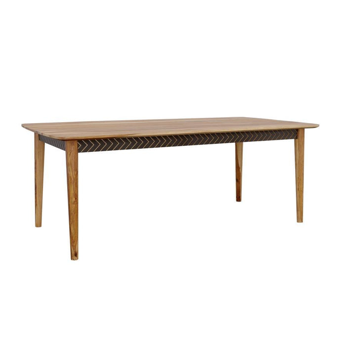Partridge - Wooden Dining Table - Natural Sheesham Unique Piece Furniture
