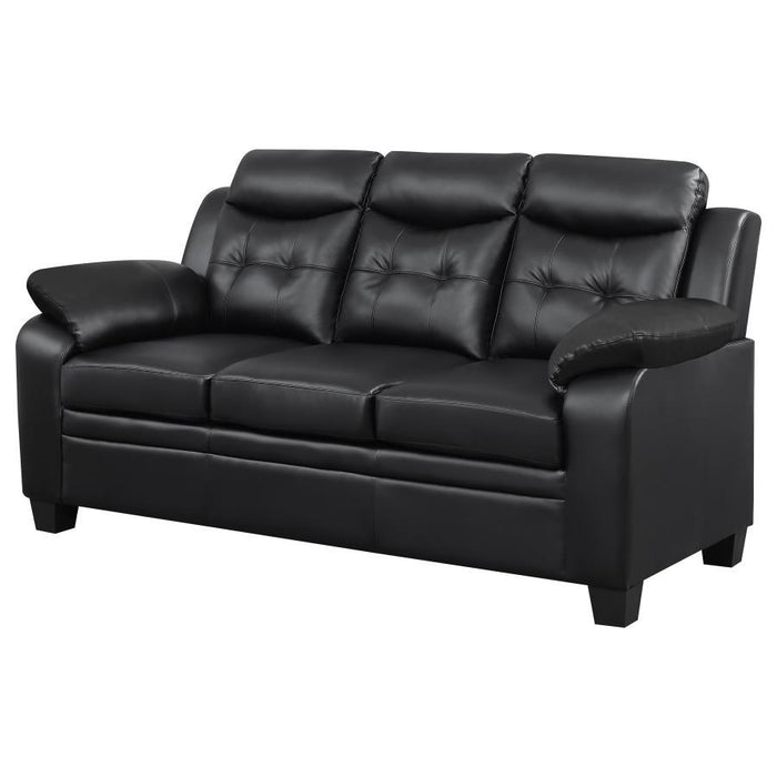 Finley - Tufted Upholstered Sofa - Black Unique Piece Furniture