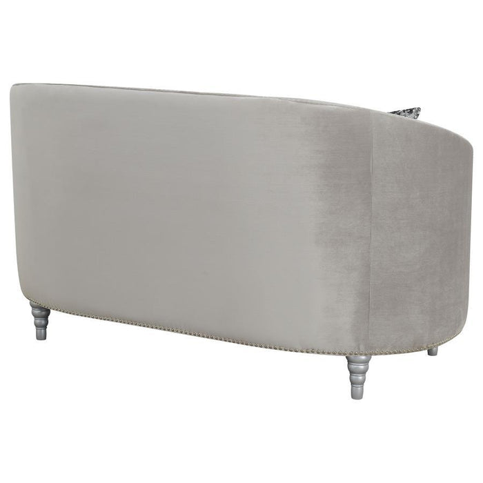 Avonlea - Upholstered Sloped Arm Loveseat Unique Piece Furniture