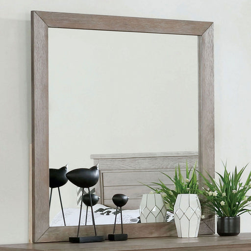 Vevey - Mirror - Wire - Brushed Warm Gray Unique Piece Furniture