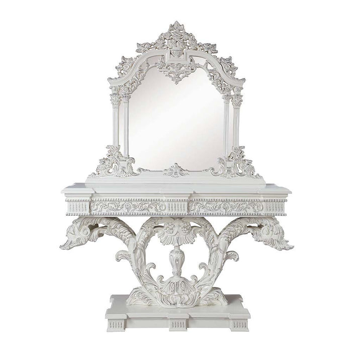 Vanaheim - Mirror - Antique White Finish - 54" Unique Piece Furniture