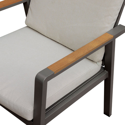 Alycia - Patio Table - White / Gray Unique Piece Furniture