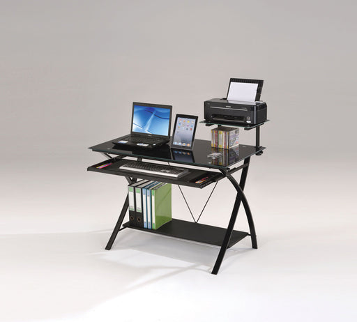 Erma - Desk - Black Unique Piece Furniture