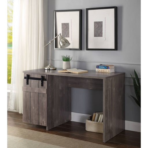 Bellarosa - Desk - Gray Washed Unique Piece Furniture