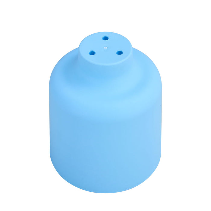 Light Blue Plastic Side Table Stylish And Versatile Plastic Round Side Table