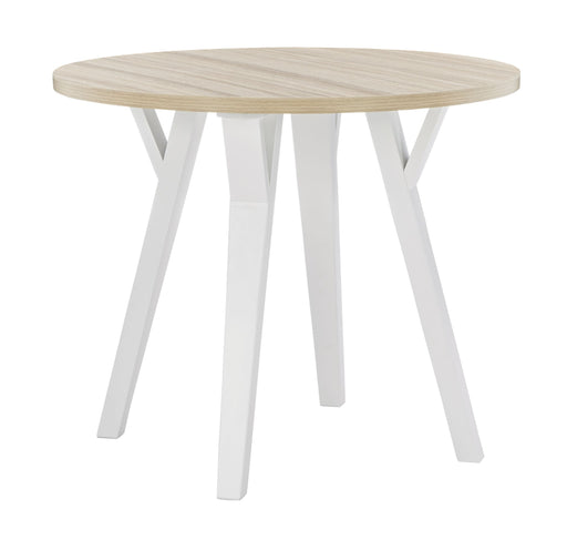 Grannen - White - Round Dining Table Unique Piece Furniture