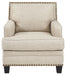 Claredon - Linen - Chair Unique Piece Furniture