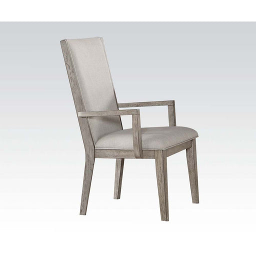 Rocky - Chair (Set of 2) - Fabric & Gray Oak Unique Piece Furniture