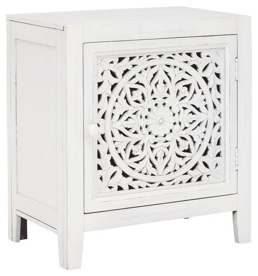 Fossil - White - Accent Cabinet Unique Piece Furniture