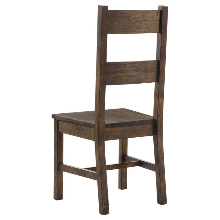 Coleman - Dining Side Chairs (Set of 2) - Rustic Golden Brown Unique Piece Furniture
