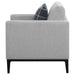 Apperson - Cushioned Back Arm Chair - Light Gray Unique Piece Furniture