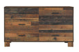 Sidney - 6-Drawer Dresser - Rustic Pine Unique Piece Furniture