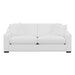 Ashlyn - Upholstered Sloped Arms Sofa - White Unique Piece Furniture
