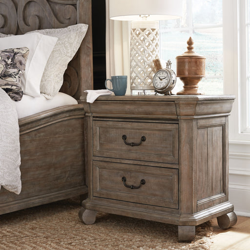 Tinley Park - Drawer Nightstand - Dove Tail Grey Unique Piece Furniture