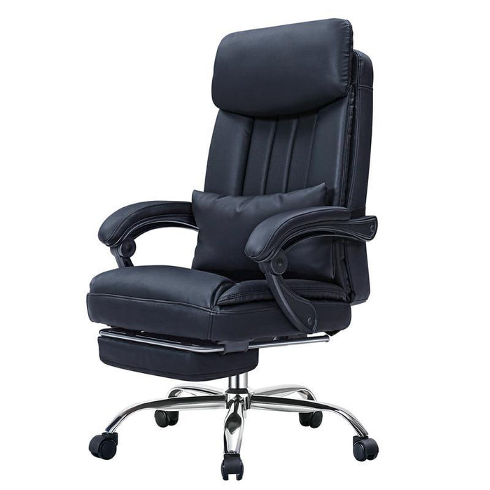Exectuive Chair High Back Adjustable Managerial Home Desk Chair 25 - Black