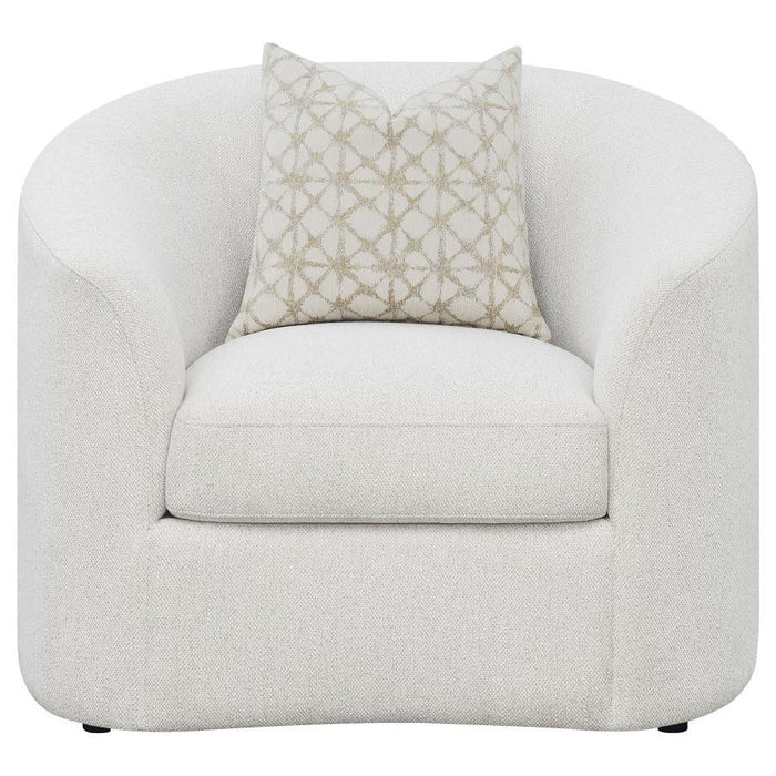 Rainn - Upholstered Tight Back Chair - Latte Unique Piece Furniture