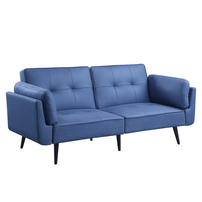 Nafisa - Sofa - Blue Fabric Unique Piece Furniture