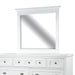 Heron Cove - Landscape Mirror - Chalk White Unique Piece Furniture