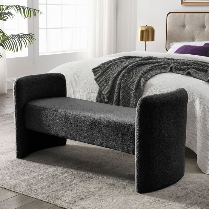 Welike Bench For Bedroom End Of Bed Modern Contemporary Design Ottoman Couch Long Bench - Teddy
