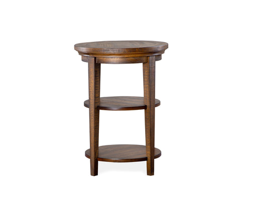 Bay Creek - Round Accent End Table - Toasted Nutmeg Unique Piece Furniture