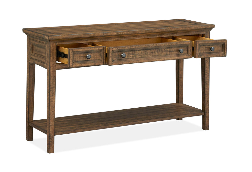 Bay Creek - Rectangular Sofa Table - Toasted Nutmeg Unique Piece Furniture