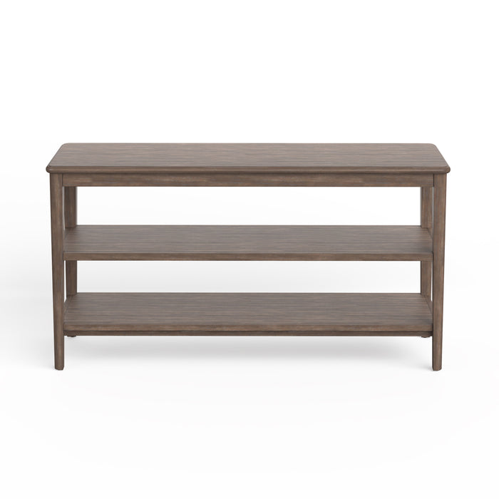 Corden - Rectangular Shelf Sofa Table - Wallaby