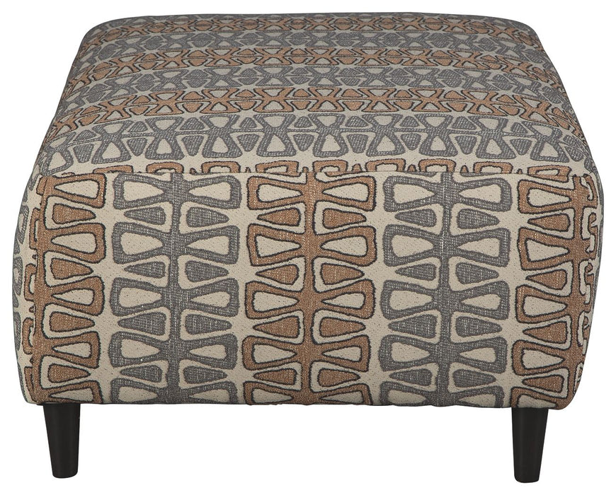 Flintshire - Auburn - Oversized Accent Ottoman Unique Piece Furniture