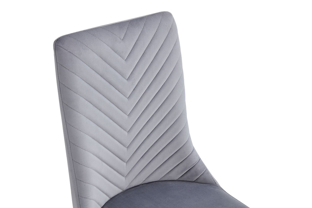 Dining Chairs (Set of 2) - Grey