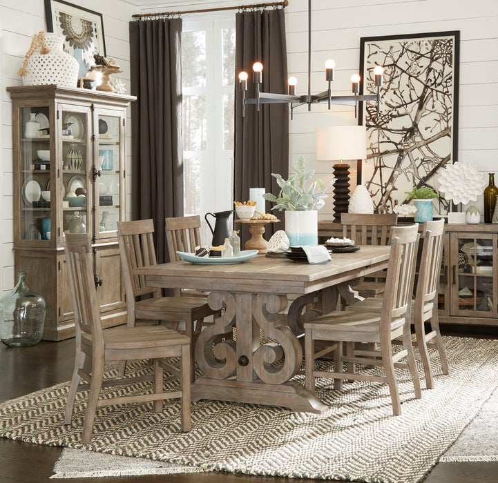 Tinley Park - Rectangular Dining Table - Dove Tail Grey Unique Piece Furniture