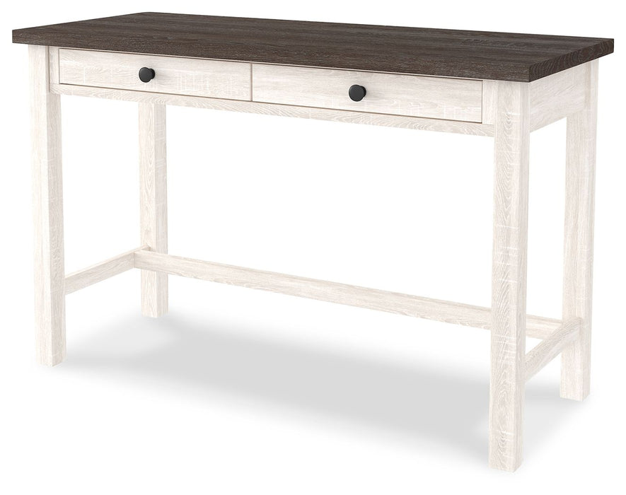 Dorrinson - White / Black / Gray - Home Office Desk - 2-drawer Unique Piece Furniture