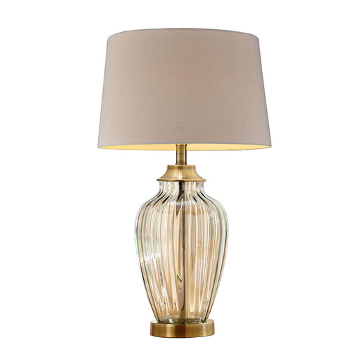 Lee - Table Lamp - Gold / Clear Unique Piece Furniture