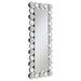 Aghes - Rectangular Wall Mirror With Led Lighting Mirror Unique Piece Furniture