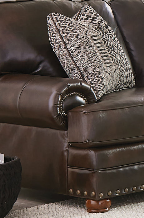 Roberto - Leather Sofa - Cocoa