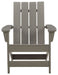 Visola - Gray - Adirondack Chair Unique Piece Furniture