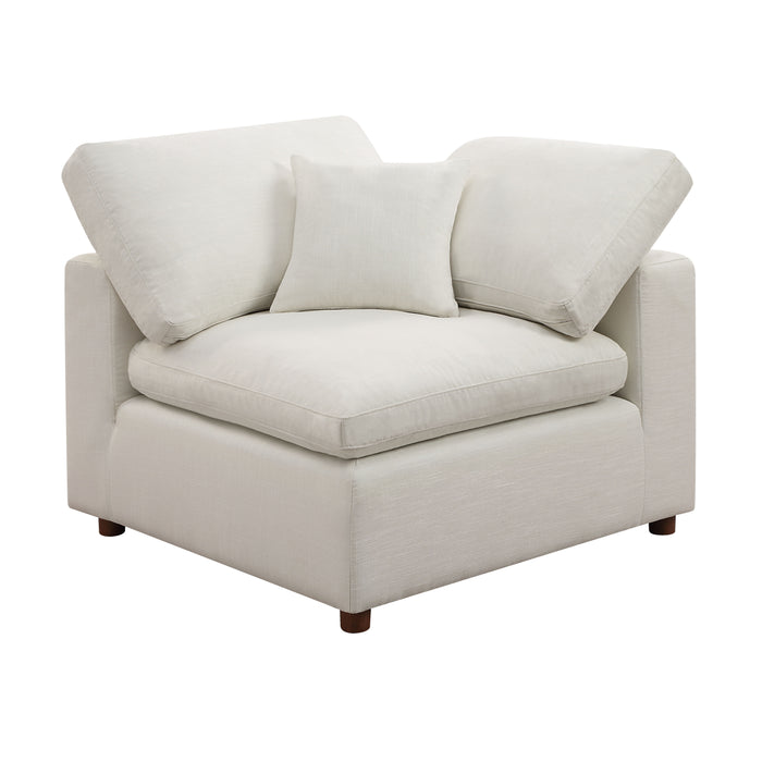Modern Modular Sectional Sofa Set, Self-Customization Design Sofa In White