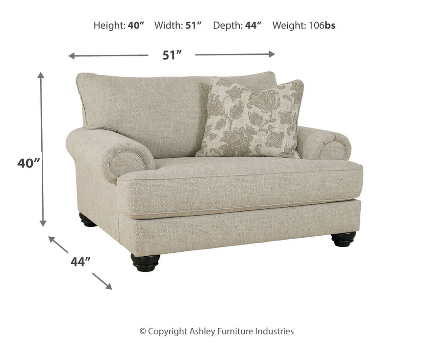 Asanti - Fog - Chair And A Half Unique Piece Furniture