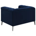 Chalet - Tuxedo Arm Chair - Blue Unique Piece Furniture