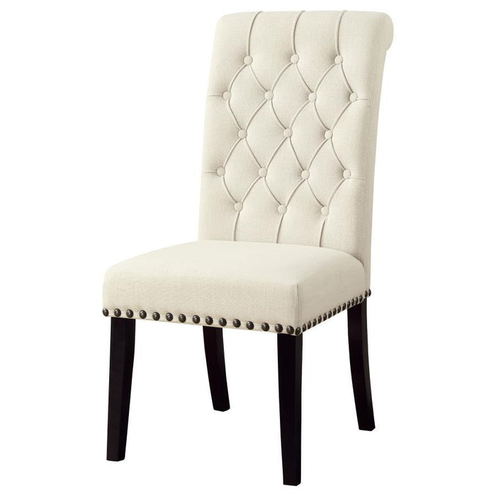 Alana - Tufted Back Upholstered Side Chairs (Set of 2) - Beige Unique Piece Furniture