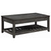 Cliffview - Lift Top Coffee Table With Storage - Cavities Gray Unique Piece Furniture